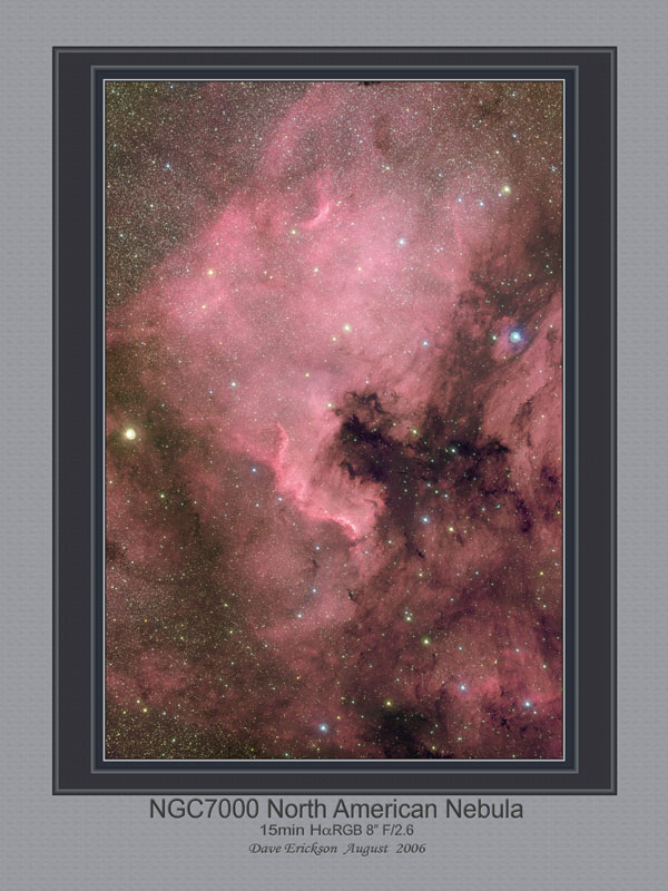 NGC7000 North American Nebula